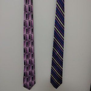 Arrow Men's Silk Tie Set (Set of 2 Ties)